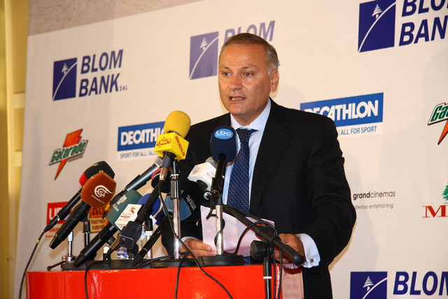 Launching of the Blom Beirut Marathon 2012